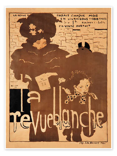 Poster La Revue Blanche, 1894