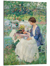Aluminium print A Gray Day, 1911 - Richard Emil Miller