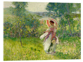 Quadro em acrílico The Parasol, 1913 - Richard Emil Miller