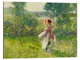 Aluminium print The Parasol, 1913 - Richard Emil Miller