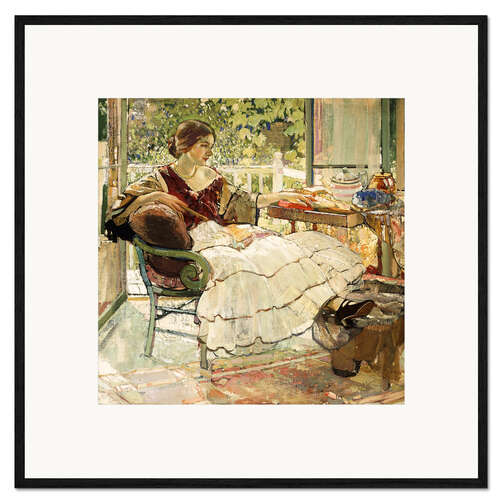 Impressão artística com moldura Afternoon tea