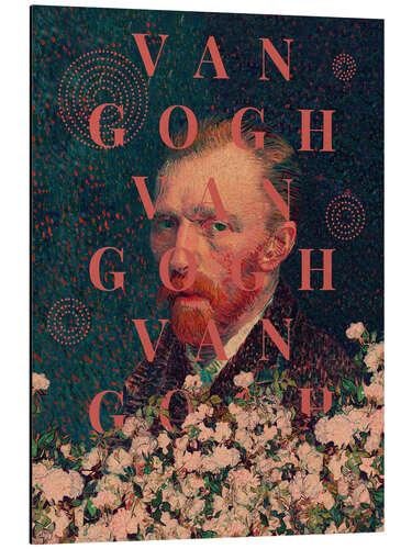 Print på aluminium For Vincent Van Gogh