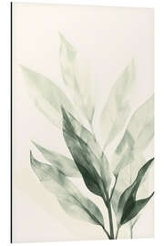 Alubild Jungle Blatt