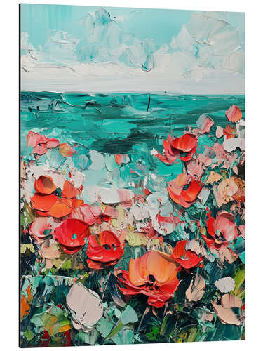 Obraz na aluminium Seaside Blossoms