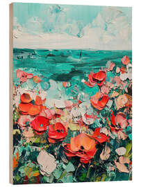 Quadro de madeira Seaside Blossoms - Michael artefacti