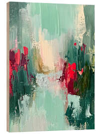 Holzbild Serenity in Bloom - Michael artefacti
