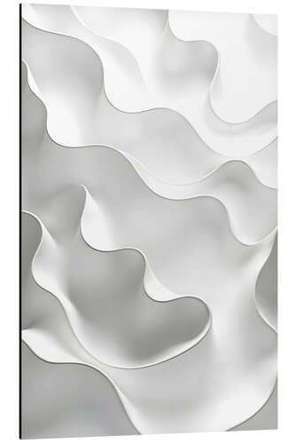 Tableau en aluminium Milky Waves