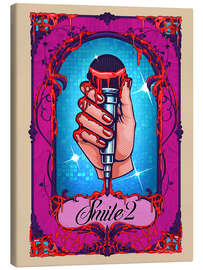 Canvas print Smile 2 - The Usher designs