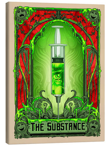 Stampa su tela The Substance