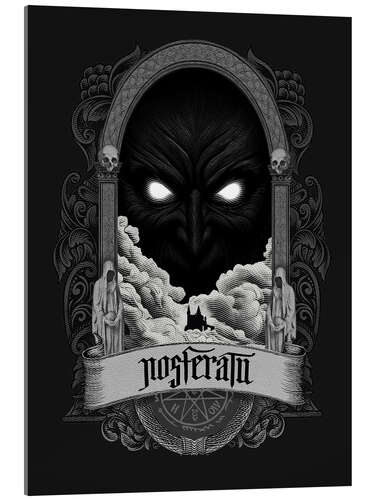 Tableau en verre acrylique Nosferatu