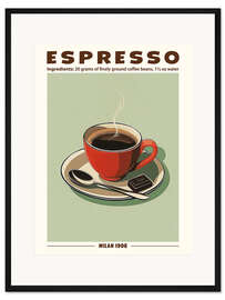 Framed art print Coffee Espresso, Milan 1906 - TAlex