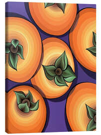 Lienzo Orange Persimmon - Maria Tuzhilkina