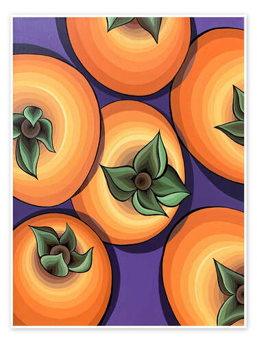 Poster Orange Persimmon