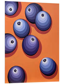 Cuadro de PVC Blueberry - Maria Tuzhilkina