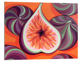 Gallery print Fig on Orange