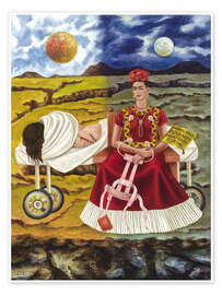 Wall print Tree of Hope, Stay Strong, 1946 - Frida Kahlo