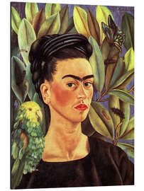 Magnettafel Selbstporträt mit Bonito, 1941