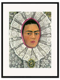 Gerahmter Kunstdruck Selbstporträt als Tehuana