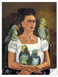 Självhäftande poster Me and My Parrots, 1941