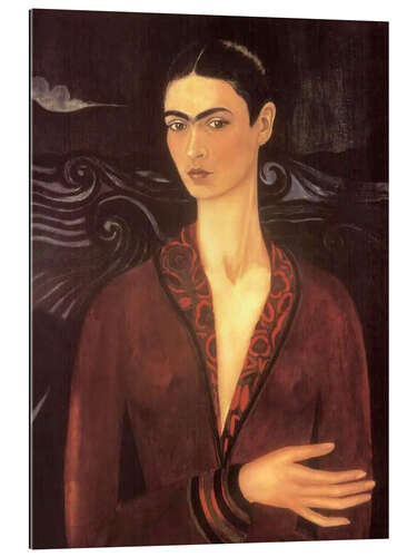 Gallery print Self-portrait in a velvet dress, 1926