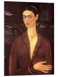 Gallery print Self-portrait in a velvet dress, 1926