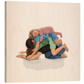 Hout print Original Childpose