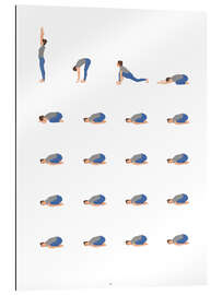 Gallery Print Yoga Routine