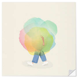 Wall sticker Cloud of Joy