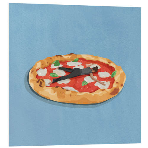 PVC-taulu Pizza Girl