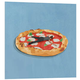 PVC-taulu Pizza Girl