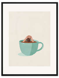 Gerahmter Kunstdruck Going Deep