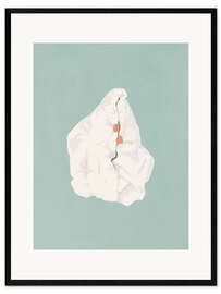Impression artistique encadrée Not ready - Giselle Dekel