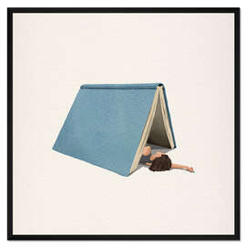 Gerahmter Kunstdruck Weekend Book