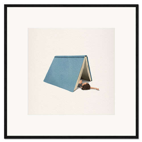 Gerahmter Kunstdruck Weekend Book
