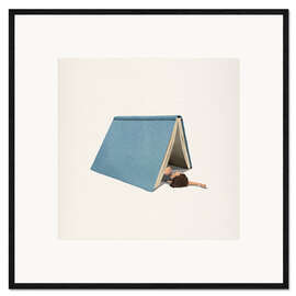 Gerahmter Kunstdruck Weekend Book