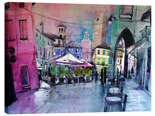Canvas print Bassano del Grappa, Piazza Terraglio