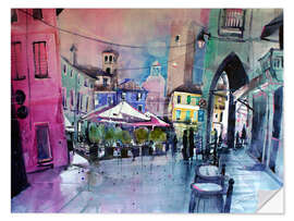 Wandsticker Bassano del Grappa, Piazza Terraglio