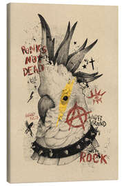 Canvastavla Punks not dead - Mike Koubou