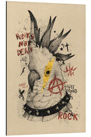 Magnettafel Punks not dead