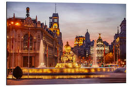 Alubild Plaza de Cibeles, Madrid - Peter Schickert
