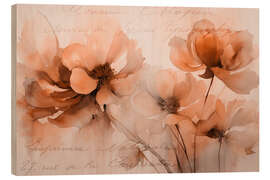 Cuadro de madera Dreamy Flowers - Andrea Haase