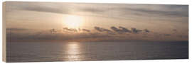 Wood print Beautiful Sunset Sky
