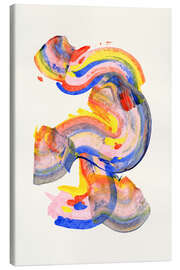 Canvas print Abstract Rainbow - Jörg Gamroth