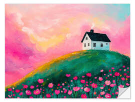 Autocolante decorativo Pink delusion - DejaReve