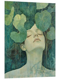 Foam board print Green Mantra in My Mind