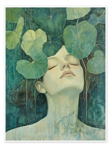 Poster Green Mantra in My Mind