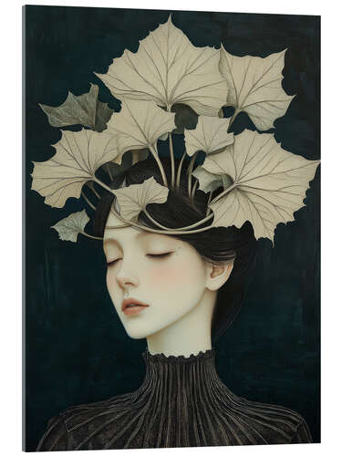 Acrylic print Dried thoughts
