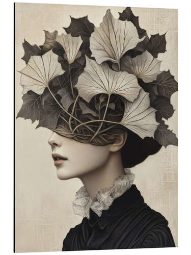 Aluminium print Fusion with Nature II