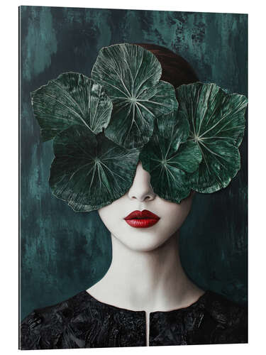 Cuadro de plexi-alu Floral Lust