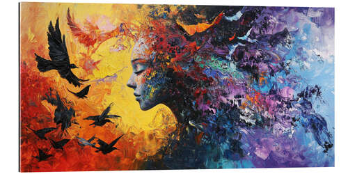 Cuadro de plexi-alu Elements and Emotions